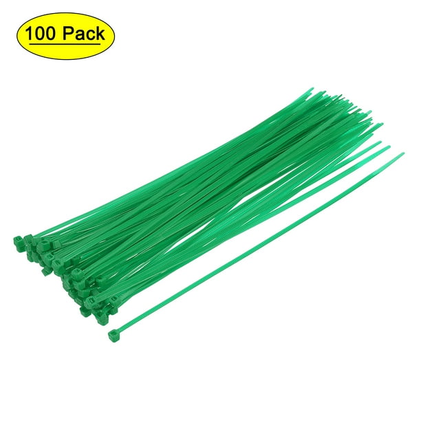 Green Plastic Nylon Cable Ties Long Wide Extra Large Zip Tie Wrap Colours